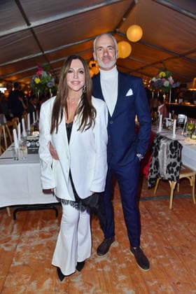 Simone Thomalla with partner Rene Marchand at the BALTIC LIGHTS 2026 Charity Schilttenhunderrennen in Heringsdorf on Usedom on 07 03 2026