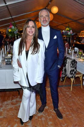 Simone Thomalla with partner Rene Marchand at the BALTIC LIGHTS 2026 Charity Schilttenhunderrennen in Heringsdorf on Usedom on 07 03 2026