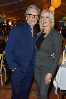 Wolfgang Lippert with his wife Gesine Lippert at the BALTIC LIGHTS 2026 Charity Schilttenhunderrennen in Heringsdorf on Usedom on 07 03 2026