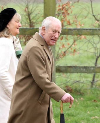 King Charles III attended the Sunday morning service at St. Mary Magdalene church in Sandringham today. It is still not known whether he has seen his brother Andrew Mountbatten-Windsor, who is currently staying at Wood Farm on the Sandringham estate, whilst he has been here. Mountbatten-Windsor was arrested last week, and taken to Aylsham police station before being released under investigation, and returning to Wood Farm. Andrew Mountbatten-Windsor, formerly Prince Andrew The Duke of York, has previously denied any wrongdoing in relation to sex offender Jeffrey Epstein. King Charles III, Sandringham, Norfolk, on 8th March, 2026 .