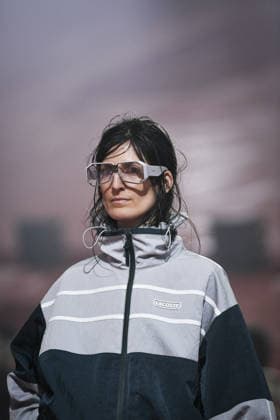 PFW - Lacoste Runway in Paris FA A model walks the runway for the Lacoste collection as part of Paris Fashion Week in Paris, on March 8, 2026. Photo by Firas Abdullah ABACAPRESS.COM Paris Ile-de-France France  Copyright: xAbdullahxFiras ABACAx