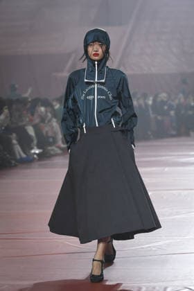 PFW - Lacoste Runway in Paris FA A model walks the runway for the Lacoste collection as part of Paris Fashion Week in Paris, on March 8, 2026. Photo by Firas Abdullah ABACAPRESS.COM Paris Ile-de-France France  Copyright: xAbdullahxFiras ABACAx