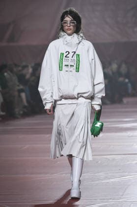 PFW - Lacoste Runway in Paris FA A model walks the runway for the Lacoste collection as part of Paris Fashion Week in Paris, on March 8, 2026. Photo by Firas Abdullah ABACAPRESS.COM Paris Ile-de-France France  Copyright: xAbdullahxFiras ABACAx