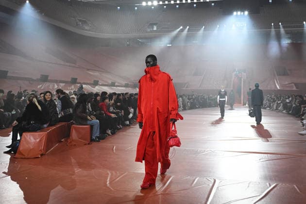 PFW - Lacoste Runway in Paris FA Models walk the runway for the Lacoste collection as part of Paris Fashion Week in Paris, on March 8, 2026. Photo by Firas Abdullah ABACAPRESS.COM Paris Ile-de-France France  Copyright: xAbdullahxFiras ABACAx
