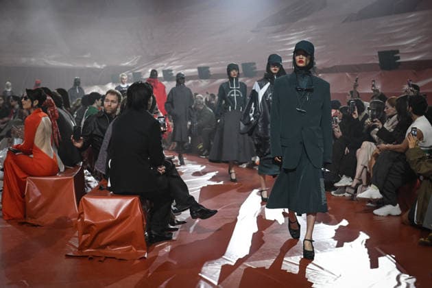 PFW - Lacoste Runway in Paris FA Models walk the runway for the Lacoste collection as part of Paris Fashion Week in Paris, on March 8, 2026. Photo by Firas Abdullah ABACAPRESS.COM Paris Ile-de-France France  Copyright: xAbdullahxFiras ABACAx