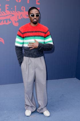 Caleb McLaughlin at the photocall at the Lacoste Womenswear Collection Prêt à Porter Automne Hiver 2026 2027 show as part of Paris Fashion Week PFW at Roland Garros, Paris, France, March 8, 2026 Olivier Borde Bestimage Photocall at the Lacoste Womenswear Fall Winter 2026 2027 show as part of Paris Fashion Week on March 08, 2026 in Paris, France Paris France  Copyright: xOLIVIERxBORDEx xBESTIMAGExOLIVIERxBORDEx xBESTIMAGEx