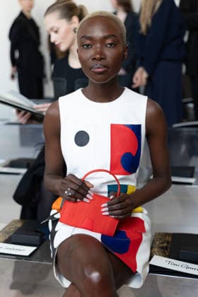 Amina Seck at the Front Row of the Akris Womenswear Collection Prêt à Porter Automne Hiver 2026 2027 show as part of Paris Fashion Week PFW at Palais de Tokyo, Paris, France, March 08, 2026 Julien Sarkissian Bestimage Front Row at the Akris Womenswear Fall Winter 2026 2027 show as part of Paris Fashion Week on March 08, 2026 in Paris, France  Copyright: xJulienxSarkissianx xBestimagexJulienxSarkissianx xBestimagex