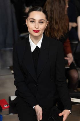 Esther Abrami at the Front Row of the Akris Womenswear Collection Prêt à Porter Automne Hiver 2026 2027 show as part of Paris Fashion Week PFW at the Palais de Tokyo, Paris, France, March 8, 2026 Julien Sarkissian Bestimage Front Row at the Akris Womenswear Fall Winter 2026 2027 show as part of Paris Fashion Week on March 08, 2026 in Paris, France  Copyright: xJulienxSarkissianx xBestimagexJulienxSarkissianx xBestimagex