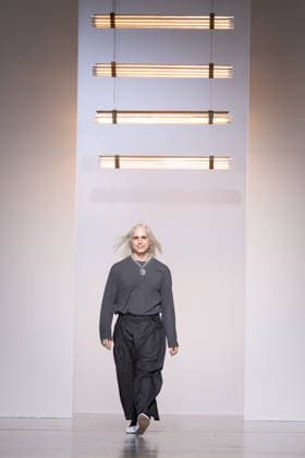 PFW - Niccolo Pasqualetti Runway Fashion designer Niccolo Pasqualetti acknowledges the audience at the end of the Niccolo Pasqualetti Women s Ready to Wear Fall Winter 2026-2027 collection fashion show as part of the Paris Women Fashion Week (PFW), in Paris, on March 8, 2026. Photo by Alexis Jumeau ABACAPRESS.COM Paris France  Copyright: xJumeauxAlexis ABACAx
