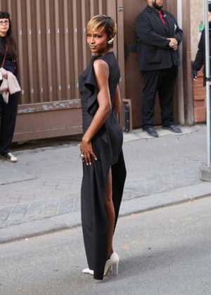 Justine Skye at the arrivals at the Jean Paul Gaultier Womenswear Collection Prêt à Porter Automne Hiver 2026 2027 show as part of Paris Fashion Week PFW , in Paris, France, on March 8, 2026 Olivier Borde Bestimage Arrivals at the Jean Paul Gaultier Womenswear Fall Winter 2026 2027 show as part of Paris Fashion Week on March 08, 2026 in Paris, France Paris France  Copyright: xDenisxGuignebourgx xBestimagexDenisxGuignebourgx xBestimagex