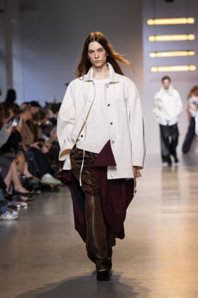 PFW - Niccolo Pasqualetti Runway A model presents a creation by Niccolo Pasqualetti for the Women s Ready to Wear Fall Winter 2026-2027 collection fashion show as part of the Paris Women Fashion Week (PFW), in Paris, on March 8, 2026. Photo by Alexis Jumeau ABACAPRESS.COM Paris France  Copyright: xJumeauxAlexis ABACAx