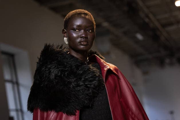 PFW - Niccolo Pasqualetti Runway A model presents a creation by Niccolo Pasqualetti for the Women s Ready to Wear Fall Winter 2026-2027 collection fashion show as part of the Paris Women Fashion Week (PFW), in Paris, on March 8, 2026. Photo by Alexis Jumeau ABACAPRESS.COM Paris France  Copyright: xJumeauxAlexis ABACAx