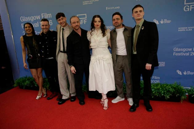 Glasgow Film Festival Closing Gala - OFFICIAL RED CARPET CALIFORNIA SCHEMIN™ Glasgow Film Festival Closing Gala - OFFICIAL RED CARPET CALIFORNIA SCHEMIN™ James McAvoy (actor director), SÃ amus McLean Ross (cast), Samuel Bottomley (cast), Lucy Halliday (cast), Credit:William Kemmett Avalon UK, Glasgow, Rose Street  Copyright: xWilliamxKemmettx xAvalonx 1081188038