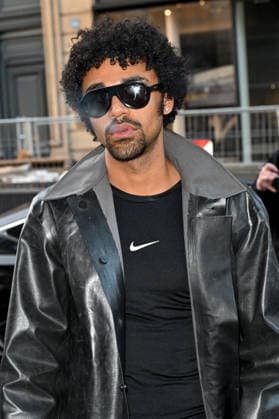 PFW Ottolinger Outside Arrivals Langston Uibel arriving at the Ottolinger show during Fashion Week in Paris, France on March 8, 2026. Photo by Julien Reynaud APS-Medias ABACAPRESS.COM Paris France  Copyright: xReynaudxJulien APS-Medias ABACAx