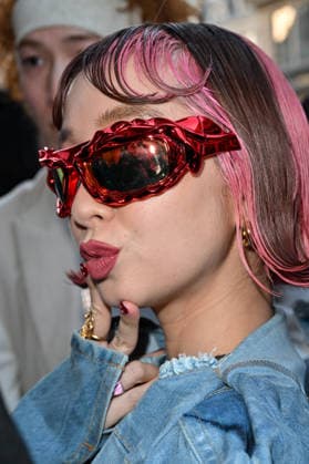 PFW Ottolinger Outside Arrivals Aya Suzuki and Ami Suzuki arriving at the Ottolinger show during Fashion Week in Paris, France on March 8, 2026. Photo by Julien Reynaud APS-Medias ABACAPRESS.COM Paris France  Copyright: xReynaudxJulien APS-Medias ABACAx