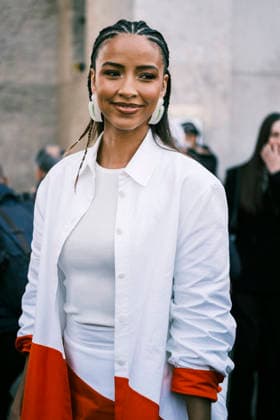 Paris Fashion Week Flora Coquerel Paris Fashion Week PAP AW26 Akris 453895 2026 03 08 Gabon  Copyright: xJean-BaptistexSoulliatx xStarfacex STAR_453895_012
