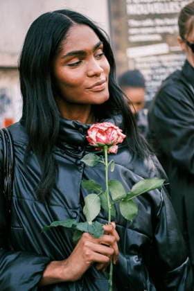 Paris Fashion Week Elisa Pena Paris Fashion Week PAP AW26 Akris 453895 2026 03 08 Gabon  Copyright: xJean-BaptistexSoulliatx xStarfacex STAR_453895_017