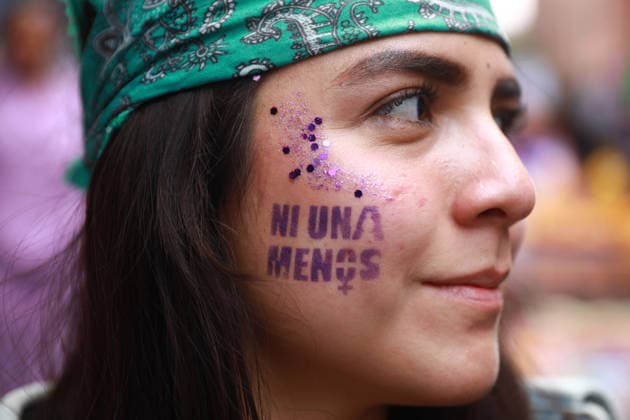 Demonstration to mark International Women s Day in Mexico City MEXICO CITY, MEXICO - MARCH 08: Woman takes part in a demonstration to mark International Women s Day, in Mexico City, Mexico on March 08, 2026. Thousands of women gathered in different groups to demand women’s rights and protest against gender-based violence during International Women’s Day events in Mexico s capital, ending outside the National Palace. Daniel Cardenas Anadolu Mexico City Mexico. Editorial use only. Please get in touch for any other usage.  Copyright: x2026xAnadoluxDanielxCardenasx