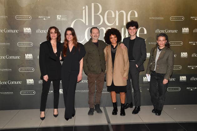 Rome, Cinema Adriano Preview of the Film The Common Good , In the photo: Cast of The Common Good  Copyright: xVincenzoxLandix xipa-agency.netx xVincenzoxLandix IPA_Agency_IPA72601731