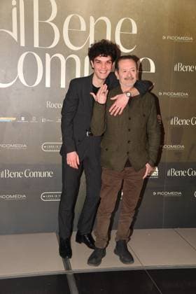 Rome, Cinema Adriano Preview of the Film The Common Good , In the photo: Andrea Fuorto Rocco Papaleo  Copyright: xVincenzoxLandix xipa-agency.netx xVincenzoxLandix IPA_Agency_IPA72601907