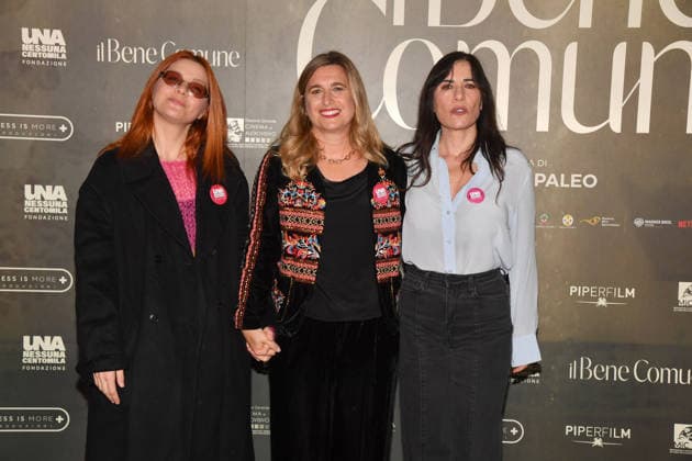 Rome, Cinema Adriano Preview of the Film The Common Good , In the photo: Noemi Giulia Minoli Paola Turci  Copyright: xVincenzoxLandix xipa-agency.netx xVincenzoxLandix IPA_Agency_IPA72602072