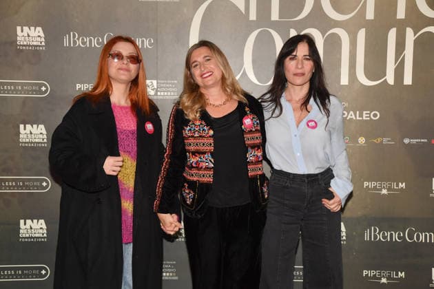 Rome, Cinema Adriano Preview of the Film The Common Good , In the photo: Noemi Giulia Minoli Paola Turci  Copyright: xVincenzoxLandix xipa-agency.netx xVincenzoxLandix IPA_Agency_IPA72602077