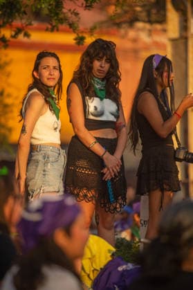 Mexico International Women™s Day Women taking part during a demonstration in Queretaro to commemorate the International Women s Day to demand equality gender and women s rights. Thousands of women around the world are joining the global International Women s Day strike. on March 8, 2026 in Queretaro, Mexico. (Photo by Jose Carrera Eyepix Group) Copyright: xJosexCarrera xEyepixxGroupx JFC_08032026_177633