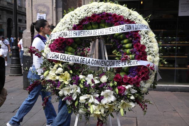 A woman taking part during a rally for the International Women s Day commemoration demand stop femicides in mexico and women s rights. Thousands of women around the world join the global International Women s Day strike. on March 8, 2026 in Mexico City, Mexico. Mexico City Mexico - ZUMAe321 20260308_zia_e321_064 Copyright: xBrendaxCarrerax