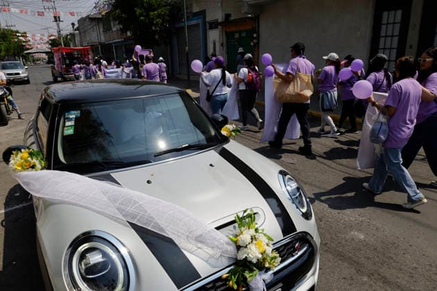 March 8, 2026, ChimalhuacaN, State Of Mexico, Mexico: Mothers and relatives of victims of disappearance and femicide marched to the municipal seat of Chimalhuacan in the State of Mexico to demand justice and punishment for the perpetrators, on the occasion of International Women s Day in Mexico. According to the United Nations, International Women s Day is commemorated in many countries around the world. When women from all continents, often separated by national borders and ethnic, linguistic, cultural, economic and political differences, come together on this day, they can contemplate a tradition of no less than ninety years of struggle for equality, justice, peace and development. ChimalhuacaN Mexico - ZUMAs197 20260308_aaa_s197_617 Copyright: xGerardoxVieyrax
