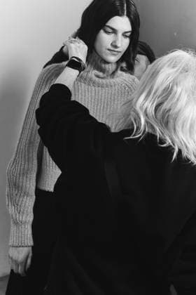 Paris Fashion Week - Women F W 26-27 Akris fashion show Backstage Palais de Tokyo - Paris, France Paris Fashion Week - Women F W 26-27 Akris fashion show Backstage Palais de Tokyo - Paris, France 8th March 2026 SGPItalia id 134576_011 * Not Exclusive  Copyright: xLorenzoxCremonax