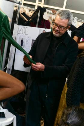 Paris Fashion Week - Women F W 26-27 Akris fashion show Backstage Palais de Tokyo - Paris, France Albert Kriemler Paris Fashion Week - Women F W 26-27 Akris fashion show Backstage Palais de Tokyo - Paris, France 8th March 2026 SGPItalia id 134576_011 * Not Exclusive  Copyright: xLorenzoxCremonax