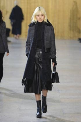 PFW - Akris Runway A model walks the runway during the Akris Womenswear Fall Winter 2026-2027 show as part of Paris Fashion Week on March 08, 2026 in Paris, France. Photo by Alain Gil Gonzalez ABACAPRESS.COM Paris France  Copyright: xGonzalezxAlain-Gil ABACAx
