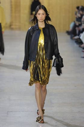 PFW - Akris Runway A model walks the runway during the Akris Womenswear Fall Winter 2026-2027 show as part of Paris Fashion Week on March 08, 2026 in Paris, France. Photo by Alain Gil Gonzalez ABACAPRESS.COM Paris France  Copyright: xGonzalezxAlain-Gil ABACAx