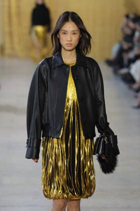 PFW - Akris Runway A model walks the runway during the Akris Womenswear Fall Winter 2026-2027 show as part of Paris Fashion Week on March 08, 2026 in Paris, France. Photo by Alain Gil Gonzalez ABACAPRESS.COM Paris France  Copyright: xGonzalezxAlain-Gil ABACAx