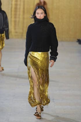 PFW - Akris Runway A model walks the runway during the Akris Womenswear Fall Winter 2026-2027 show as part of Paris Fashion Week on March 08, 2026 in Paris, France. Photo by Alain Gil Gonzalez ABACAPRESS.COM Paris France  Copyright: xGonzalezxAlain-Gil ABACAx