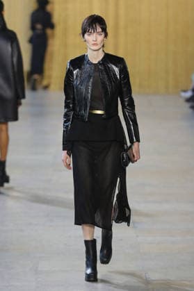 PFW - Akris Runway A model walks the runway during the Akris Womenswear Fall Winter 2026-2027 show as part of Paris Fashion Week on March 08, 2026 in Paris, France. Photo by Alain Gil Gonzalez ABACAPRESS.COM Paris France  Copyright: xGonzalezxAlain-Gil ABACAx