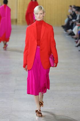 PFW - Akris Runway A model walks the runway during the Akris Womenswear Fall Winter 2026-2027 show as part of Paris Fashion Week on March 08, 2026 in Paris, France. Photo by Alain Gil Gonzalez ABACAPRESS.COM Paris France  Copyright: xGonzalezxAlain-Gil ABACAx
