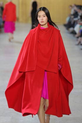 PFW - Akris Runway A model walks the runway during the Akris Womenswear Fall Winter 2026-2027 show as part of Paris Fashion Week on March 08, 2026 in Paris, France. Photo by Alain Gil Gonzalez ABACAPRESS.COM Paris France  Copyright: xGonzalezxAlain-Gil ABACAx