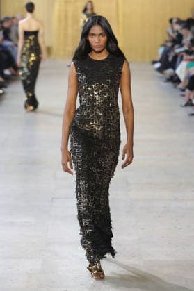 PFW - Akris Runway A model walks the runway during the Akris Womenswear Fall Winter 2026-2027 show as part of Paris Fashion Week on March 08, 2026 in Paris, France. Photo by Alain Gil Gonzalez ABACAPRESS.COM Paris France  Copyright: xGonzalezxAlain-Gil ABACAx