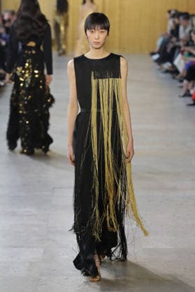 PFW - Akris Runway A model walks the runway during the Akris Womenswear Fall Winter 2026-2027 show as part of Paris Fashion Week on March 08, 2026 in Paris, France. Photo by Alain Gil Gonzalez ABACAPRESS.COM Paris France  Copyright: xGonzalezxAlain-Gil ABACAx