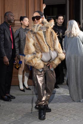 Dina Ayada at Ottolinger Collection Femme Prêt à Porter Automne Hiver 2026 2027 fashion show during Paris Fashion Week on march 8th 2026 Julien Sarkissian Bestimage Celebrities at Ottolinger Women Ready to Wear Fall Winter 2026 2027 Collection fashion show, during Paris Fashion Week on march 8th 2026 Paris France  Copyright: xJulienxSarkissianx xBestimagexJulienxSarkissianx xBestimagex