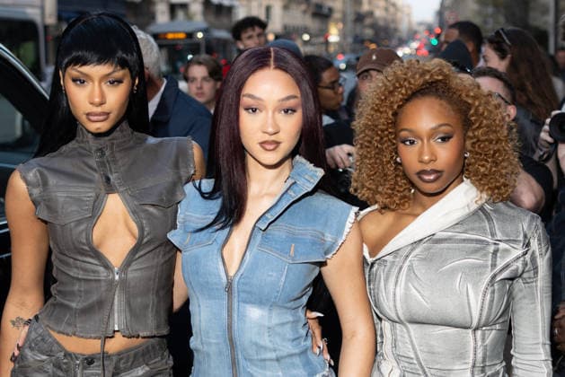Jorja Douglas, Stella Quaresma, Renée Downer, FLO at Ottolinger Women Ready to Wear Fall Winter 2026 2027 Collection fashion show during Paris Fashion Week on march 8th 2026 Julien Sarkissian Bestimage Celebrities at Ottolinger Women Ready to Wear Fall Winter 2026 2027 Collection fashion show, during Paris Fashion Week on march 8th 2026 Paris France  Copyright: xJulienxSarkissianx xBestimagexJulienxSarkissianx xBestimagex