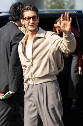 Pierre Niney at Lacoste Collection Femme Prêt à Porter Automne Hiver 2026 2027 fashion show during Paris Fashion Week on march 8th 2026 Thibault Duboucher Bestimage Celebrities at Lacoste Women Ready to Wear Fall Winter 2026 2027 Collection fashion show, during Paris Fashion Week on march 8th 2026 Paris France  Copyright: xThibaultxDuboucherx xBestimagexThibaultxDuboucherx xBestimagex