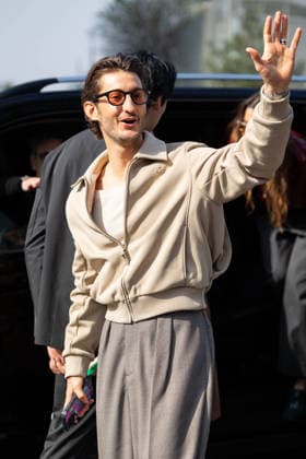 Pierre Niney at Lacoste Collection Femme Prêt à Porter Automne Hiver 2026 2027 fashion show during Paris Fashion Week on march 8th 2026 Thibault Duboucher Bestimage Celebrities at Lacoste Women Ready to Wear Fall Winter 2026 2027 Collection fashion show, during Paris Fashion Week on march 8th 2026 Paris France  Copyright: xThibaultxDuboucherx xBestimagexThibaultxDuboucherx xBestimagex