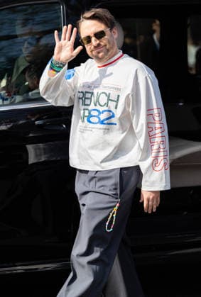 Kieran Culkin at Lacoste Collection Femme Prêt à Porter Automne Hiver 2026 2027 fashion show during Paris Fashion Week on march 8th 2026 Thibault Duboucher Bestimage Celebrities at Lacoste Women Ready to Wear Fall Winter 2026 2027 Collection fashion show, during Paris Fashion Week on march 8th 2026 Paris France  Copyright: xThibaultxDuboucherx xBestimagexThibaultxDuboucherx xBestimagex