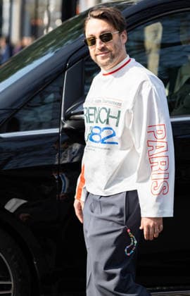 Kieran Culkin at Lacoste Collection Femme Prêt à Porter Automne Hiver 2026 2027 fashion show during Paris Fashion Week on march 8th 2026 Thibault Duboucher Bestimage Celebrities at Lacoste Women Ready to Wear Fall Winter 2026 2027 Collection fashion show, during Paris Fashion Week on march 8th 2026 Paris France  Copyright: xThibaultxDuboucherx xBestimagexThibaultxDuboucherx xBestimagex