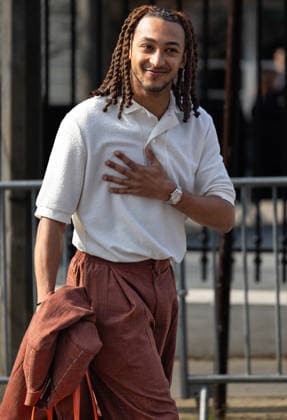 Theodort at Lacoste Collection Femme Prêt à Porter Automne Hiver 2026 2027 fashion show during Paris Fashion Week on march 8th 2026 Thibault Duboucher Bestimage Celebrities at Lacoste Women Ready to Wear Fall Winter 2026 2027 Collection fashion show, during Paris Fashion Week on march 8th 2026 Paris France  Copyright: xThibaultxDuboucherx xBestimagexThibaultxDuboucherx xBestimagex