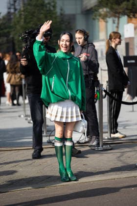 Davika Hoorne at Lacoste Collection Femme Prêt à Porter Automne Hiver 2026 2027 fashion show during Paris Fashion Week on march 8th 2026 Thibault Duboucher Bestimage Celebrities at Lacoste Women Ready to Wear Fall Winter 2026 2027 Collection fashion show, during Paris Fashion Week on march 8th 2026 Paris France  Copyright: xThibaultxDuboucherx xBestimagexThibaultxDuboucherx xBestimagex