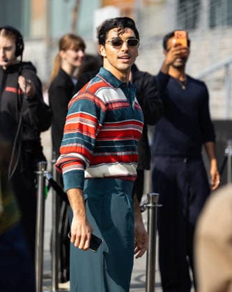 Taylor Zakhar Perez at Lacoste Collection Femme Prêt à Porter Automne Hiver 2026 2027 fashion show during Paris Fashion Week on march 8th 2026 Thibault Duboucher Bestimage Celebrities at Lacoste Women Ready to Wear Fall Winter 2026 2027 Collection fashion show, during Paris Fashion Week on march 8th 2026 Paris France  Copyright: xThibaultxDuboucherx xBestimagexThibaultxDuboucherx xBestimagex