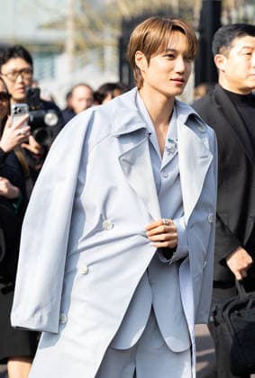 Kai at Lacoste Collection Femme Prêt à Porter Automne Hiver 2026 2027 fashion show during Paris Fashion Week on march 8th 2026 Thibault Duboucher Bestimage Celebrities at Lacoste Women Ready to Wear Fall Winter 2026 2027 Collection fashion show, during Paris Fashion Week on march 8th 2026 Paris France  Copyright: xThibaultxDuboucherx xBestimagexThibaultxDuboucherx xBestimagex